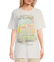 Junk Food Short Sleeve Crew Neck Oversized Ford Nothing Like It Graphic T-Shirt
