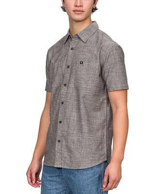 Junk Food Short Sleeve Hughes Woven Shirt