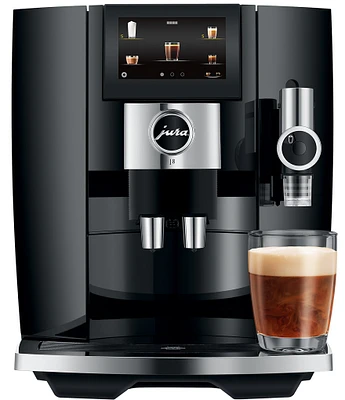 Jura J8 Piano Black Fully Automatic Espresso Machine