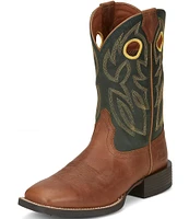 Justin Boots Men's Bowline Leather Western Boots