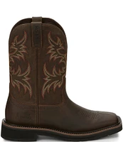 Justin Boots Men's Driller 11#double; Soft Toe Work Boots