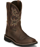 Justin Boots Men's Driller 11#double; Waterproof Work Boots