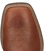 Justin Boots Men's Leather Canter Square Toe Western Boots