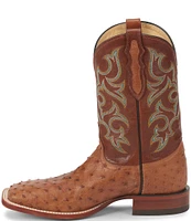 Justin Boots Men's Truman 11#double; Quill Ostrich Western Boots