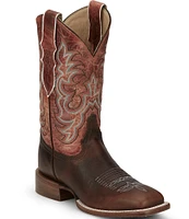 Justin Boots Women's Dusty Pull On Leather Western Boots