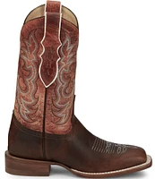 Justin Boots Women's Dusty Pull On Leather Western Boots