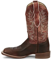 Justin Boots Women's Dusty Pull On Leather Western Boots