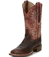 Justin Boots Women's Dusty Pull On Leather Western Boots