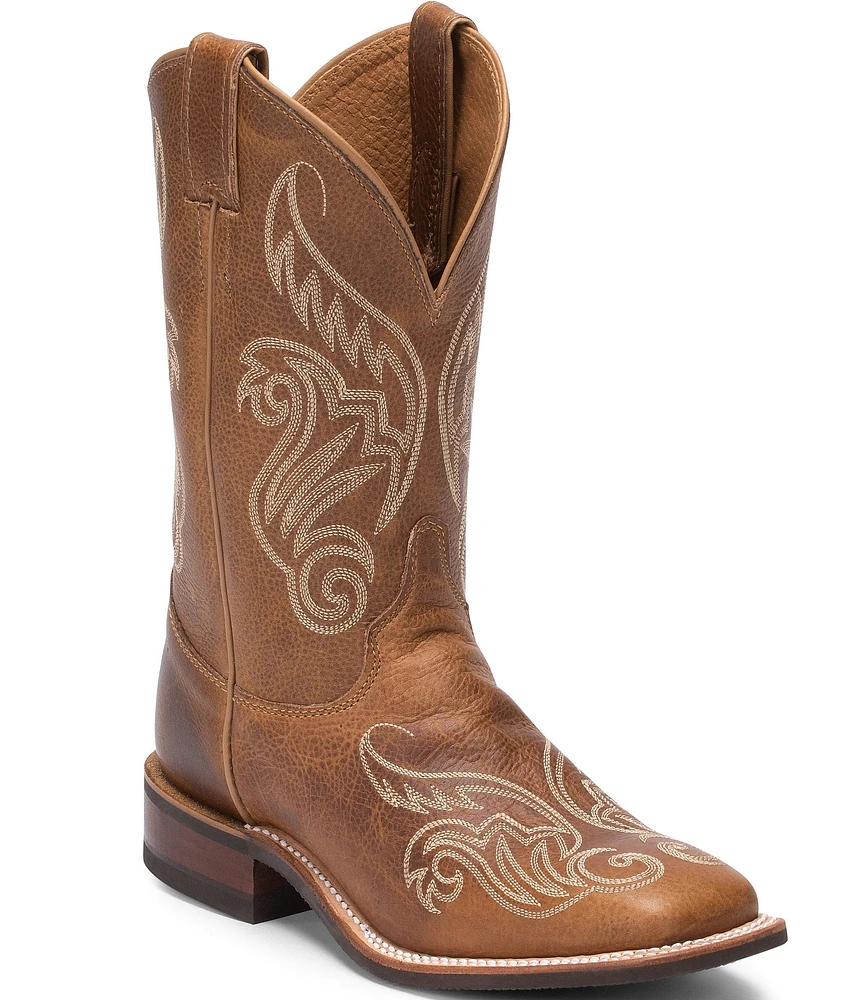 Justin Boots Women's Llano Bent Rail Leather Western Boots