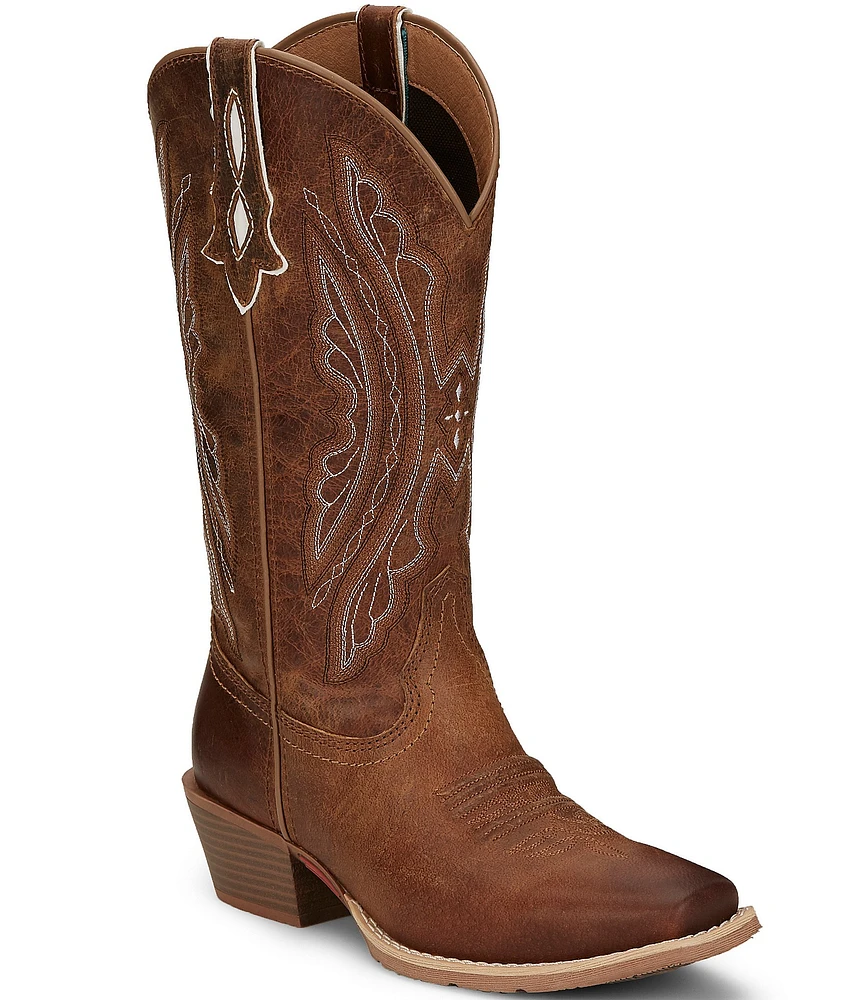 Justin Boots Women's Rein Leather Western Boots