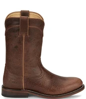 Justin Boots Holland Leather Western Booties