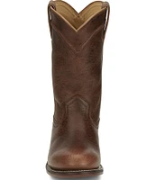 Justin Boots Holland Leather Western Booties