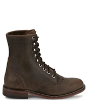 Justin Boots Mckean Leather Lace-Up Booties