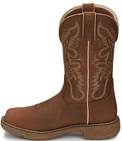 Justin Boots Rush Leather Waterproof Nano Composite Western Boots