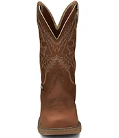 Justin Boots Rush Leather Waterproof Nano Composite Western Boots