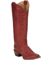 Justin Boots Whitley Leather Western Boots