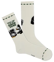 K. Bell Beary Good Time Crew Dress Socks