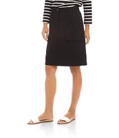 Karen Kane A-Line Cargo Skirt
