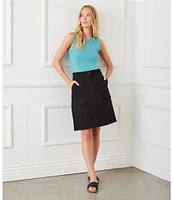 Karen Kane A-Line Cargo Skirt