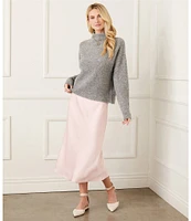 Karen Kane Bias Cut Midi Skirt