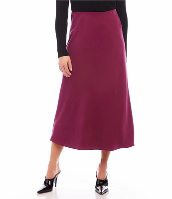 Karen Kane Bias Twill Midi Skirt