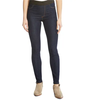 Karen Kane Dark Rinse Slim Leg Stretch Denim Jeggings