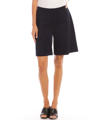 Karen Kane Double Stretch Twill A-Line Shorts
