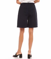 Karen Kane Double Stretch Twill A-Line Shorts