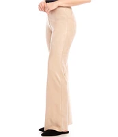 Karen Kane Faux Suede Bootcut Pants