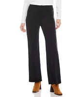 Karen Kane Faux Suede Wide Leg Pull-On Pants