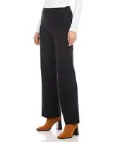 Karen Kane Faux Suede Wide Leg Pull-On Pants