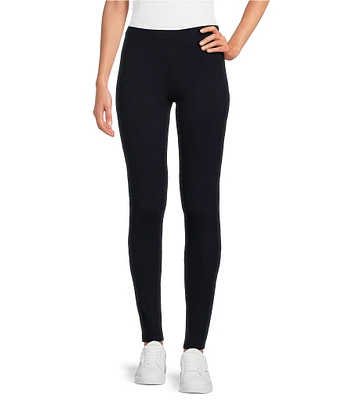 Karen Kane Heavy Slim Leg Elastic Waist Pull-On Leggings