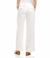Karen Kane Linen Wide Leg Pants