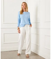 Karen Kane Linen Wide Leg Pants