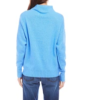 Karen Kane Mock Neckline Long Sleeve Sweater