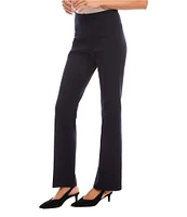 Karen Kane Petite Size Double Stretch Twill High Rise Bootcut Pull-On Pants