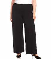 Karen Kane Plus Size Luna Stretch Wide Leg Pants