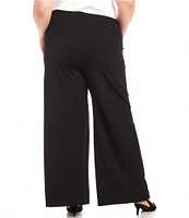 Karen Kane Plus Size Luna Stretch Wide Leg Pants