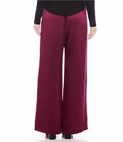 Karen Kane Satin High Rise Wide Leg Pant