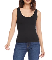 Karen Kane Sleeveless Scoop Neck Layering Tank