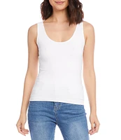 Karen Kane Sleeveless Scoop Neck Layering Tank