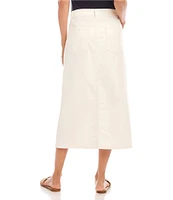 Karen Kane Stretch Denim Midi Skirt