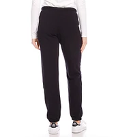 Karen Kane Stretch Fleece Hi-Rise Straight Leg Sweatpant