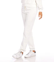 Karen Kane Stretch Fleece Hi-Rise Straight Leg Sweatpant