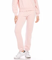 Karen Kane Stretch Fleece Hi-Rise Straight Leg Sweatpant