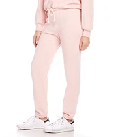 Karen Kane Stretch Fleece Hi-Rise Straight Leg Sweatpant