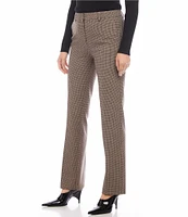 Karen Kane Stretch Plaid Trousers