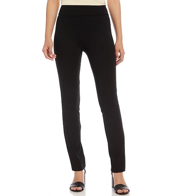 Karen Kane Wonder Knit Slim Straight Ankle Pants