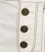 KARL LAGERFELD PARIS Contrast Trim Wide Leg Coordinating Pants