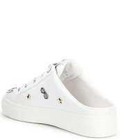 KARL LAGERFELD PARIS Cordelia Leather Pin Sneaker Mules